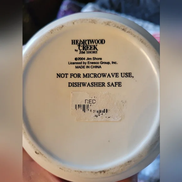 🛒🛍️💥Vintage ceramic Heartwood creek by Jim Shore 2004 I'm a little teapot - Picture 4 of 8